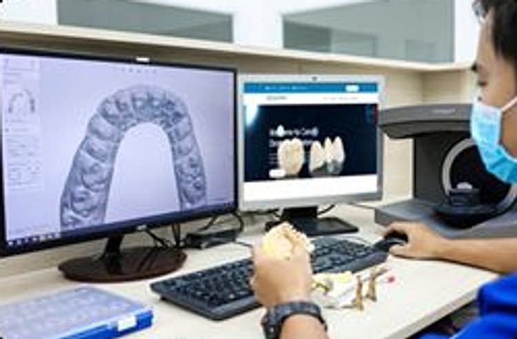 Техникч CAD программ дээр шүдний загварыг дизайнлаж буй нь